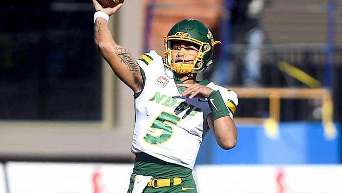 Trey Lance has the arm strength and athleticism to be the best North Dakota State quarterback to be in the NFL.